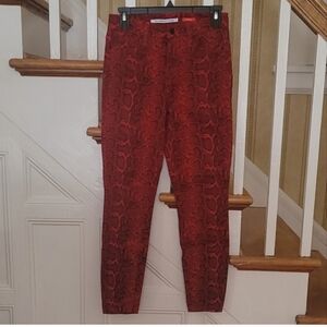 CELEBRITY PINK The Spice Skinny Black Red Jeans Size 3/26